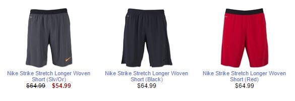 nike strike shorts