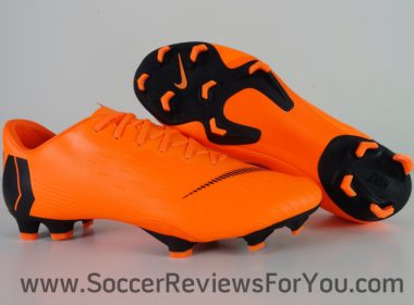 Soccer Nike Mercurial Vapor Flyknit Ultra Black Laser Orange