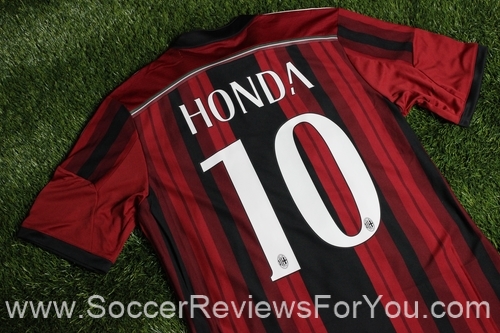 2014-15 AC Milan Honda Home Soccer Jersey