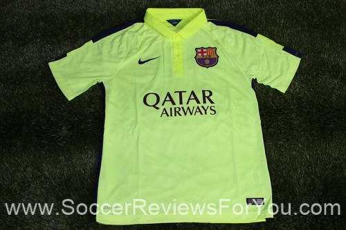 2014-15 Barcelona 3rd Soccer/Football Jersey