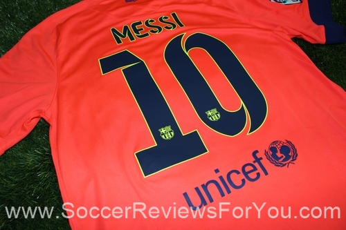 2014-15 Barcelona Away Messi Jersey