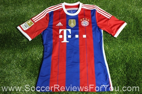 2014-15 Bayern Munich Alonso Home Soccer Jersey
