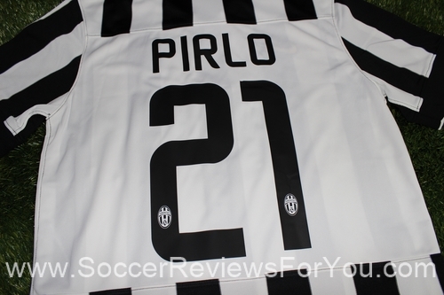 2014-15 Juventus Pirlo Home Soccer Jersey