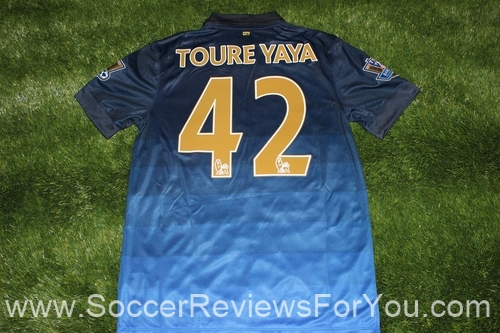 2014-15 Manchester City Away Yaya Toure Jersey