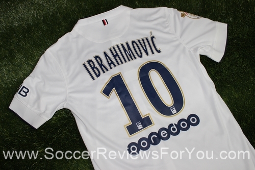 2014-15 Paris Saint Germain Ibrahimovic Away Jersey