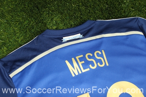 2014 Argentina Away Messi Jersey