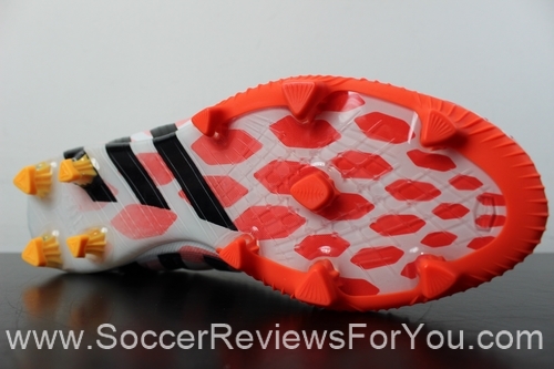 adidas Predator Instinct White/Red Soccer/Football Boots