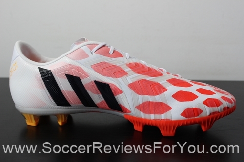 adidas Predator Instinct White/Red Soccer/Football Boots
