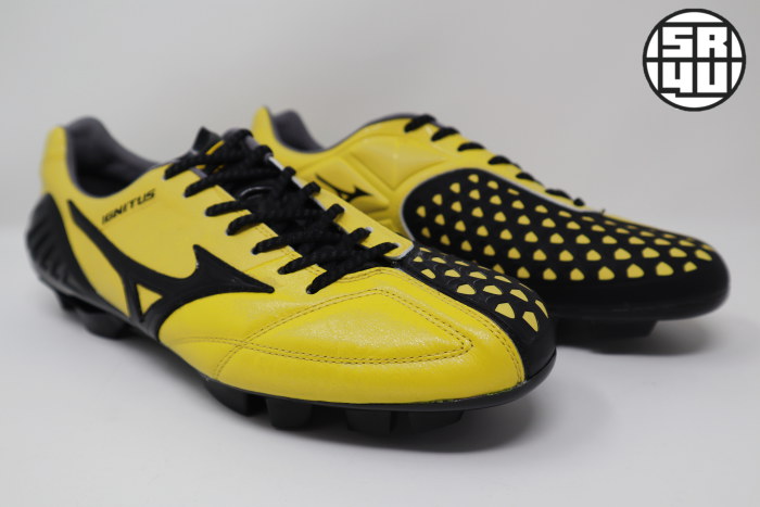 Details about   MIZUNO soccer shoes Spike WAVE IGNITUS 4 JAPAN P1GA1630 Yellow X black 