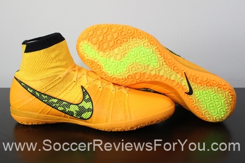 Nike Elastico Superfly Indoor Soccer/Futsal Shoes Laser Orange