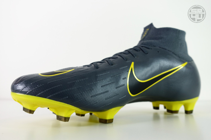 Nike Mercurial Superfly 6 Pro Grey-Black-Yellow Soccer-Football Boots12