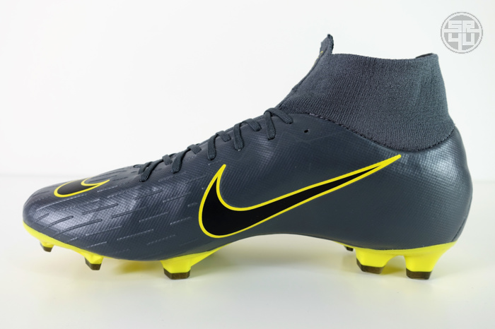 Nike Mercurial Superfly 6 Pro Grey-Black-Yellow Soccer-Football Boots4