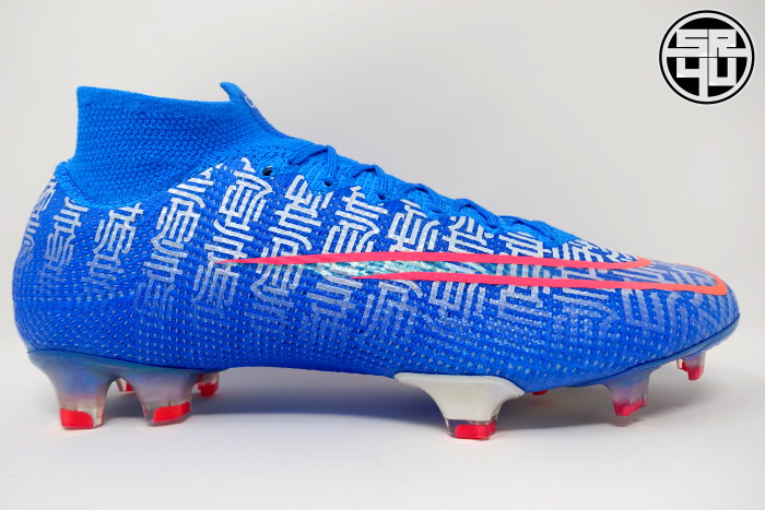 Football Boots Nike Mercurial Superfly VII Elite FG Niño Blue.