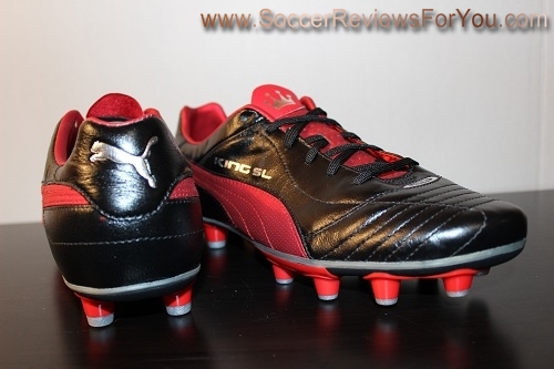 puma king red boots