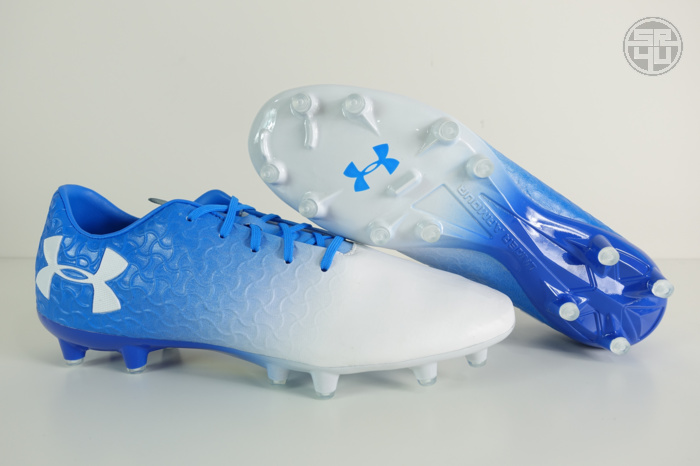 Under Armour Magnetico Pro Blue Circuit-White Soccer-Football Boots 1
