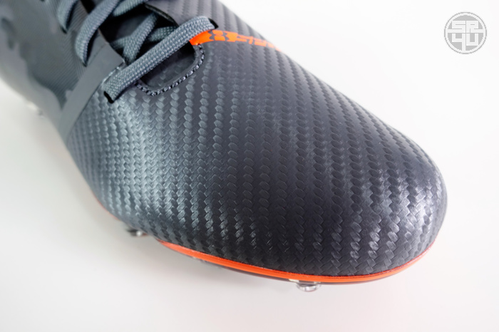 Under Armour Spotlight Graphite-Magma Orange Soccer-Football Boots 5