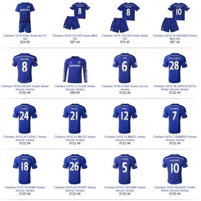 2014-15 Chelsea Authentic Ivanovic Home Jersey Review - Soccer Reviews ...