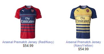 To Purchase the Puma Arsenal Training Top CLICK HERE.