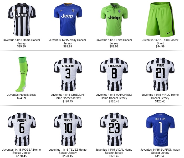Juventus home jersey 2014-15