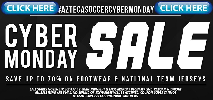 Save up to 70% on Footwear and National Team Jerseys CLICK HERE