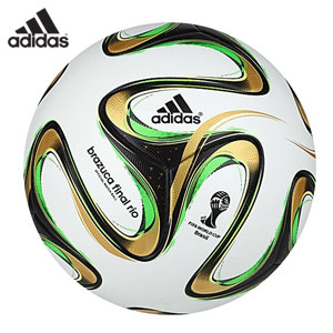 Adidas Brazuca Finals Rio Official Match Ball Reg. $159.99 NOW only $53.00 USD