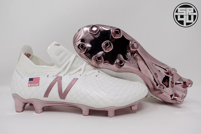 new balance soccer cleats gold