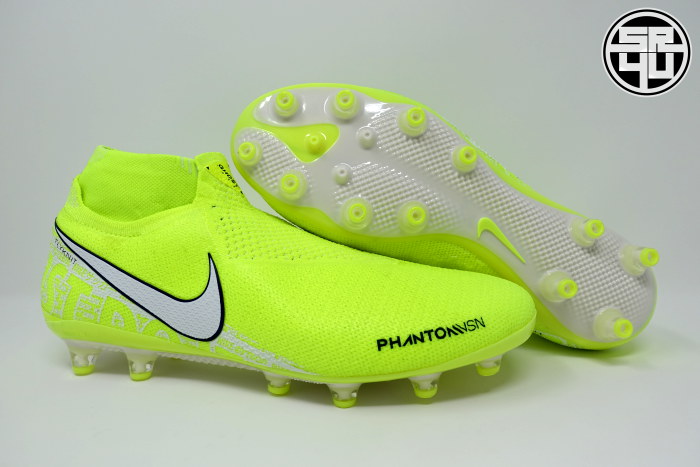 green nike soccer boots