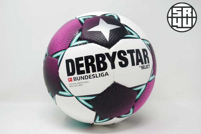 Derbystar Bundesliga 2020 Brillant APS official Matchball Weiss Pink Grün Gr 5 