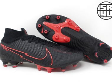 Nike Mercurial Superfly 7 Elite AG-PRO Black X Chile Red Pack Soccer-Football Boots (1)