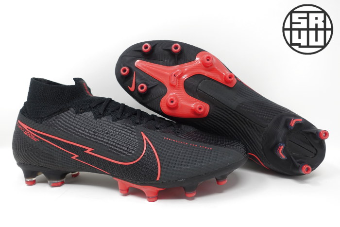 Nike Mercurial Superfly 7 Elite AG-PRO Black Chile Red Pack Review - Soccer Reviews For You