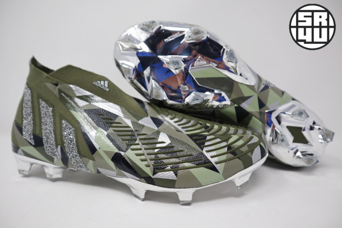 Caliber By the way Blue adidas Predator Edge Crystal + FG Laceless Swarovski Limited Edition Review  - Soccer Reviews For You