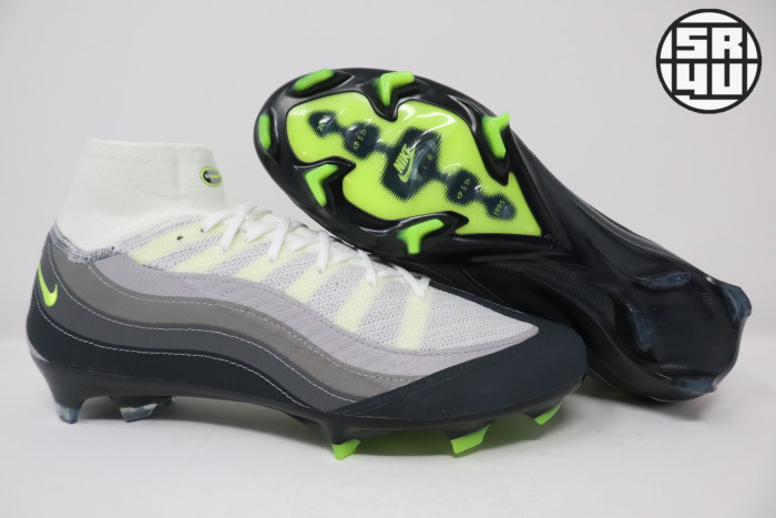 【新品未使用】NIKE ZM SUPERFLY10 ELT AM95 SE FG Nike Mercurial Superfly 10 Elite x Air Max 95 SE FG - Black