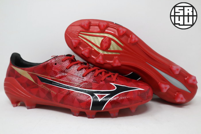 【美品】　比叡　NOBUNGA COMBINE Mizuno Alpha 2 Made in Japan FG Ruby Red 40th Review