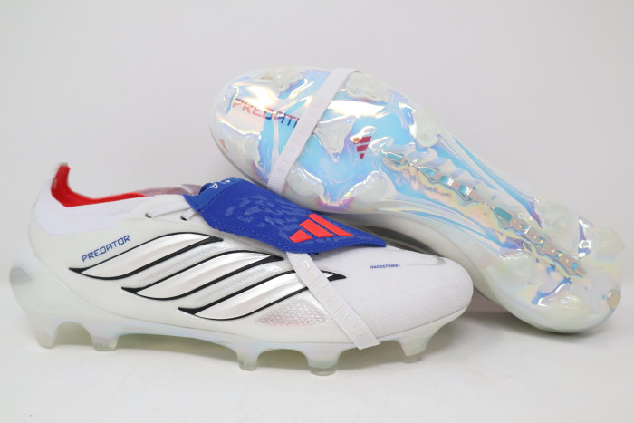 Predator FG ホワイト スパイクシューズ　adidas adidas Predator 26 Elite FT FG Icon Takeover Pack Review - Soccer